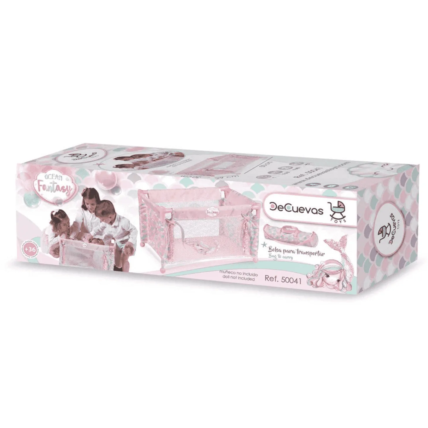 Cuna de Viaje Muñecas Ocean Fantasy