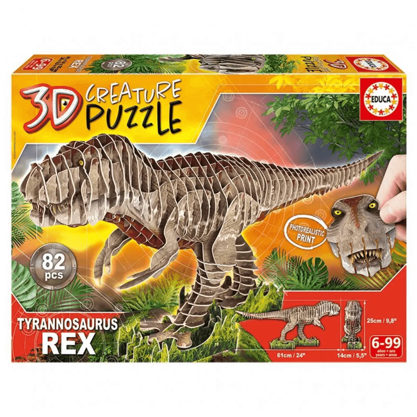 3D Creature Puzzle T-Rex