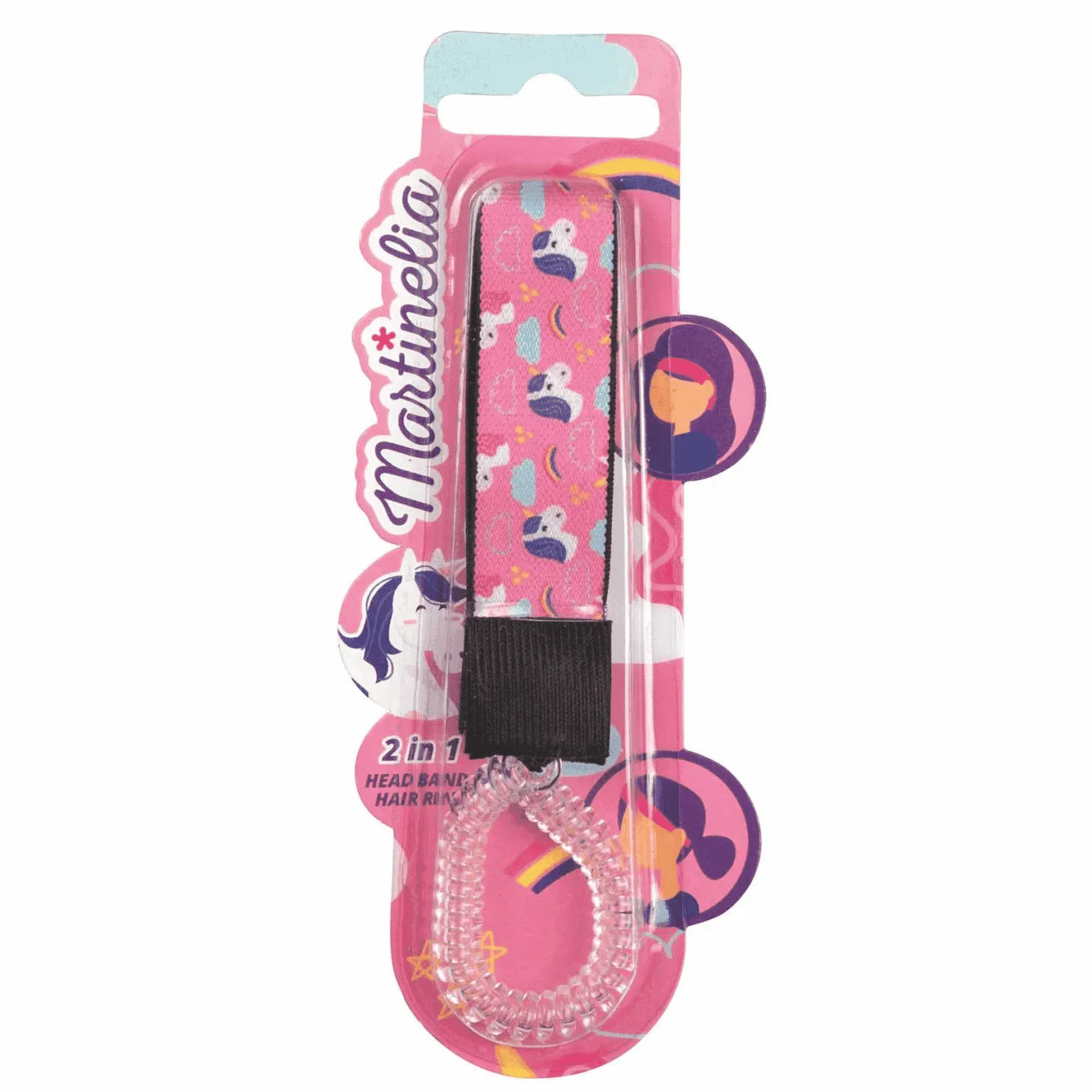 Diadema con coletero Martinelia