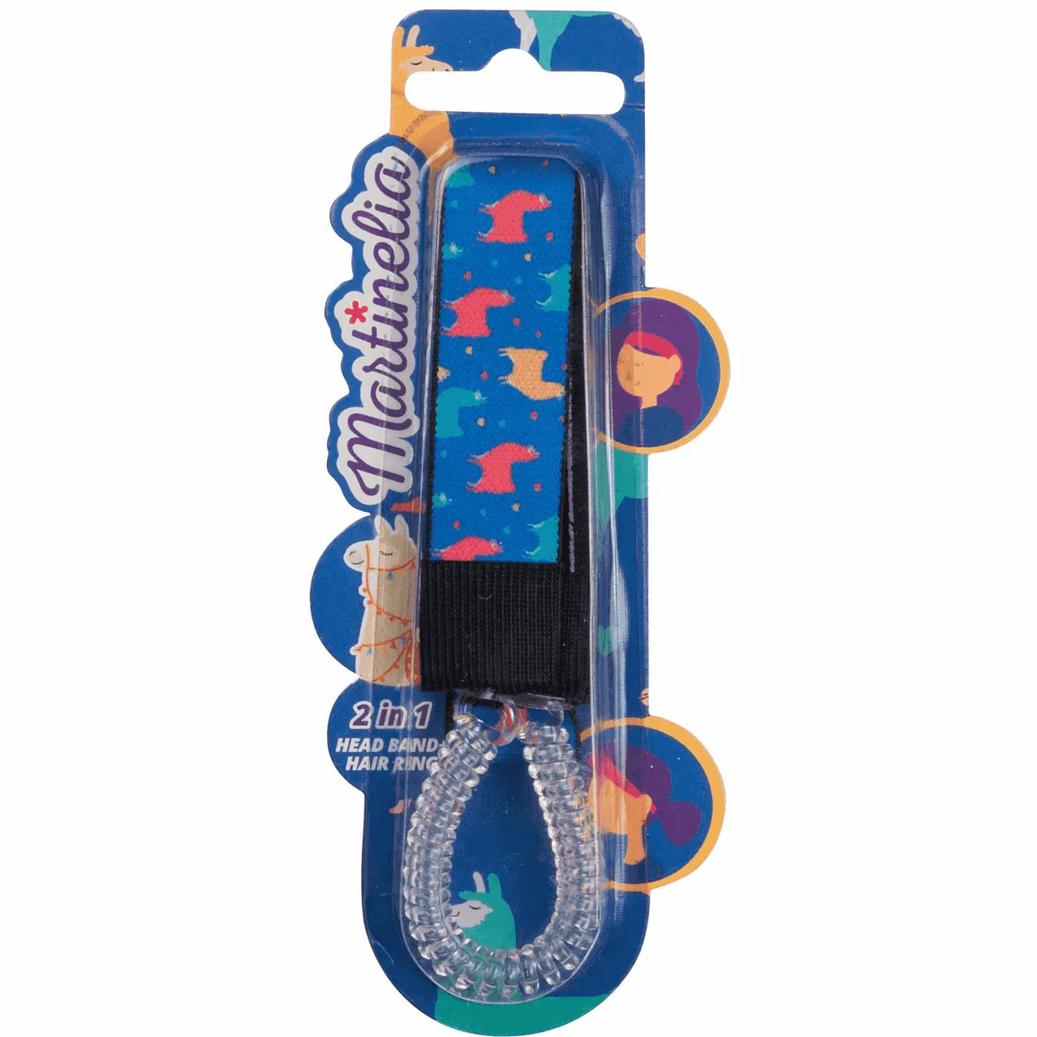 Diadema con coletero Martinelia