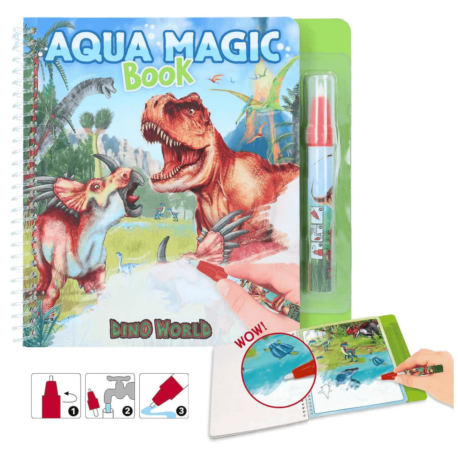 Dino World Aqua Magic Book