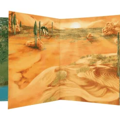 Dino World Con Pegatinas En Relieve