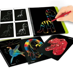 Dino World Magic Scratch Book Nuevo