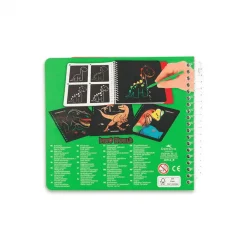 Dino World Mini Magic-Scratch Book