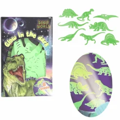 Dino World Pegatinas Glow In The Dark
