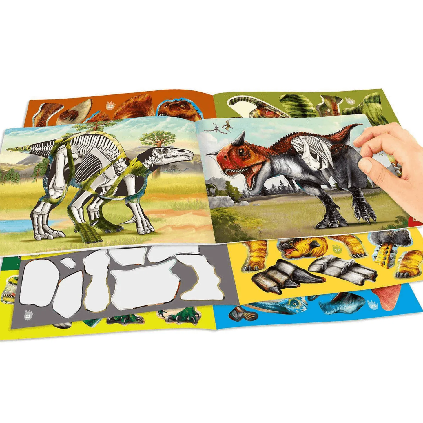 Dino World Sticker Fun