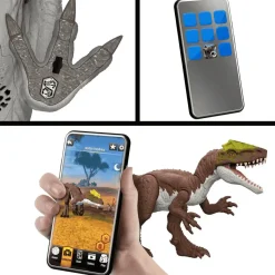 Dinosaurios Distortus Rex de la colección Furia retumbante de “Jurassic World: El Renacer”,