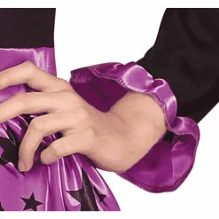 Disfraz Brujita Lila Estrellas 5-6 Años