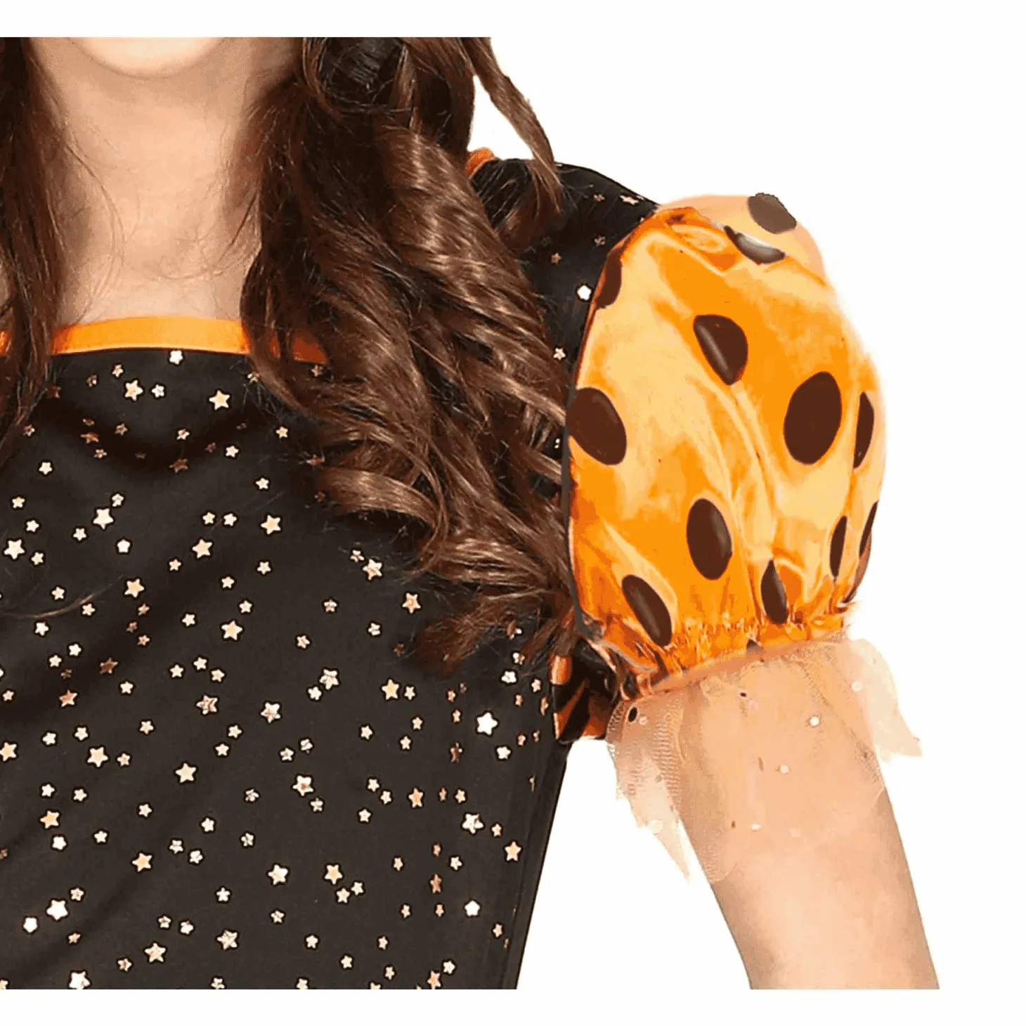 Disfraz Brujita Mangas Lunares 7-9 Años