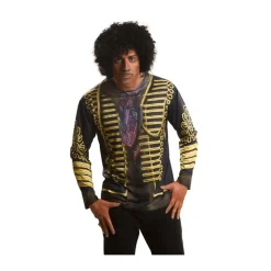 Disfraz Camiseta Hombre Jimi Hendrix Talla S