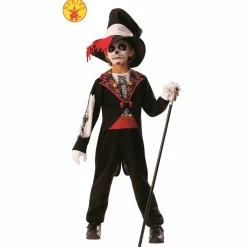 Disfraz Catrina Traje Infantil - Talla 5-7 años