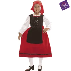Disfraz de Aldeana 10-12 años infantil
