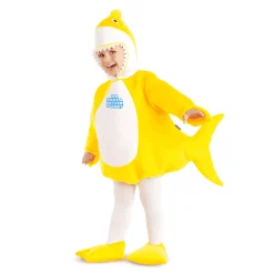 Disfraz de Bebé tiburón amarillo 3-4 años infantil