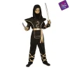 Disfraz de Black ninja 10-12 años infantil