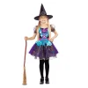 Disfraz de Bruja con destellos 5-6 años infantil