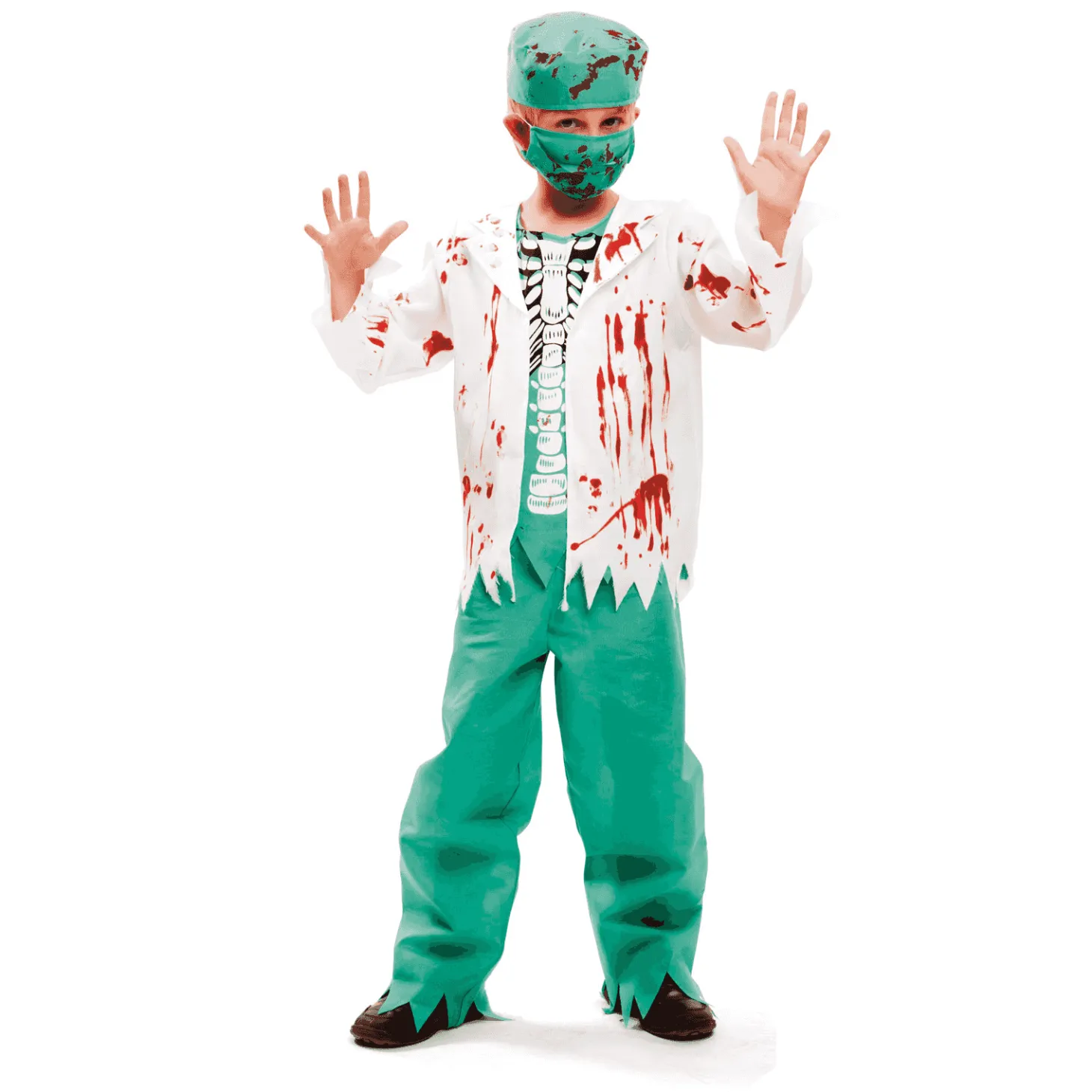 Disfraz de Cirujano esqueleto 5-6 años infantil