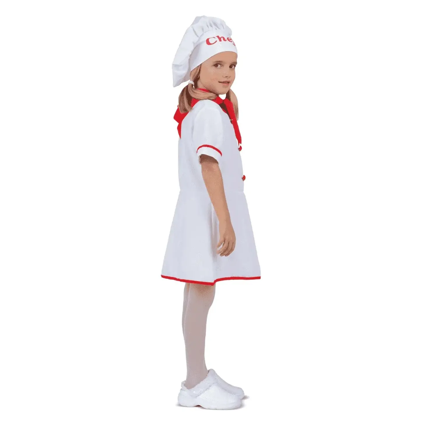 Disfraz de Cocinera talla 5-6 años – Ideal para carnaval, fiestas y eventos divertidos