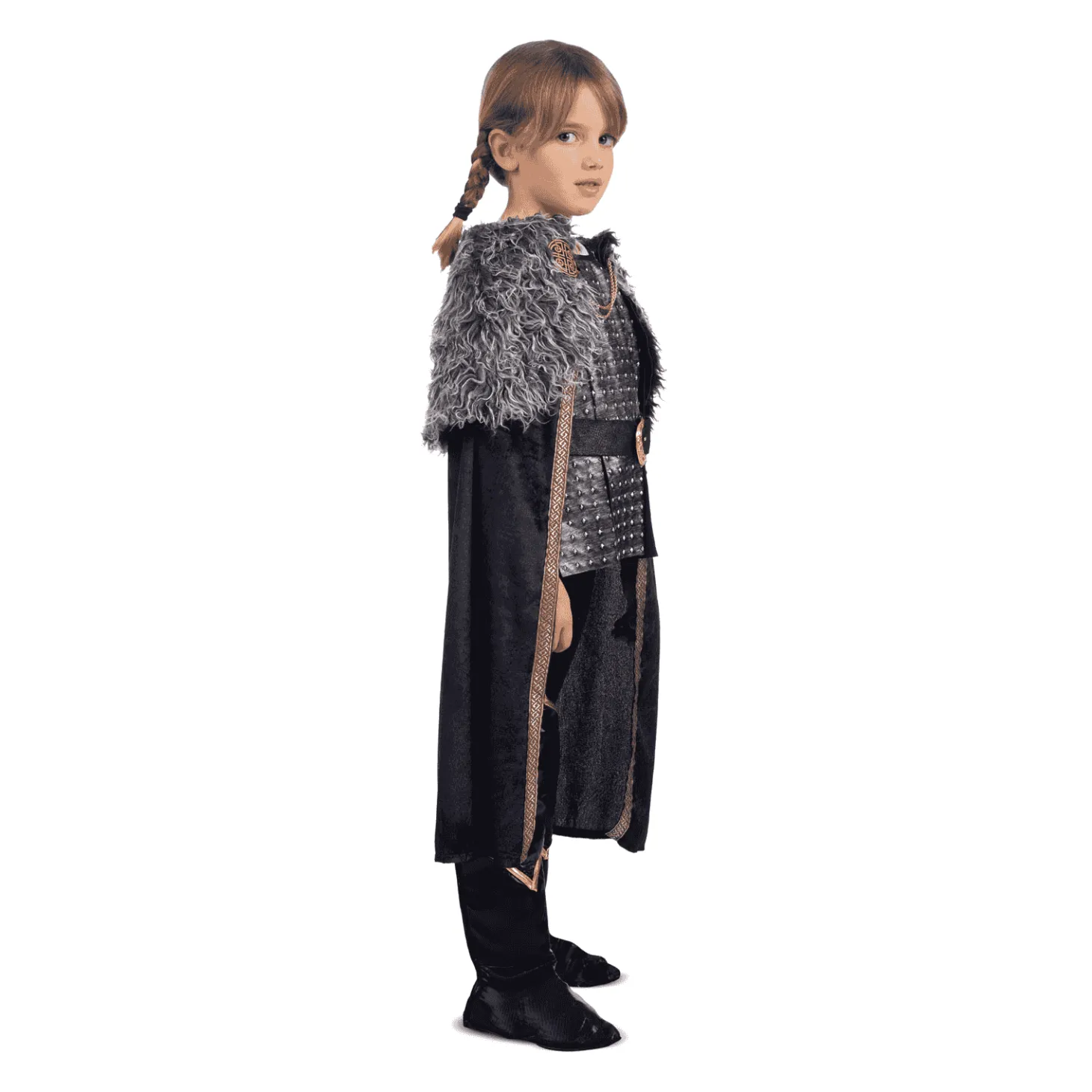 Disfraz de Dama vikinga 10-12 años infantil