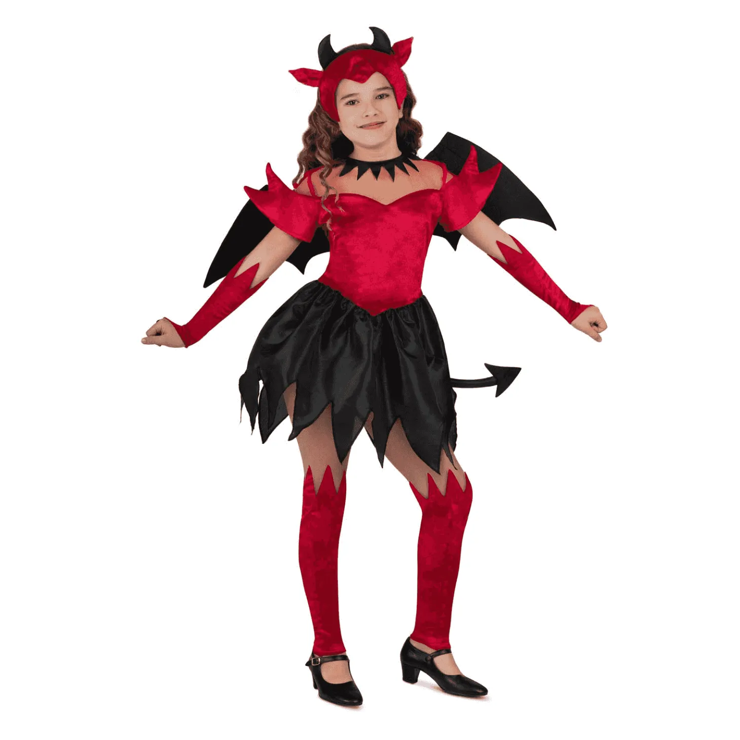 Disfraz de Diablesa 10-12 años infantil