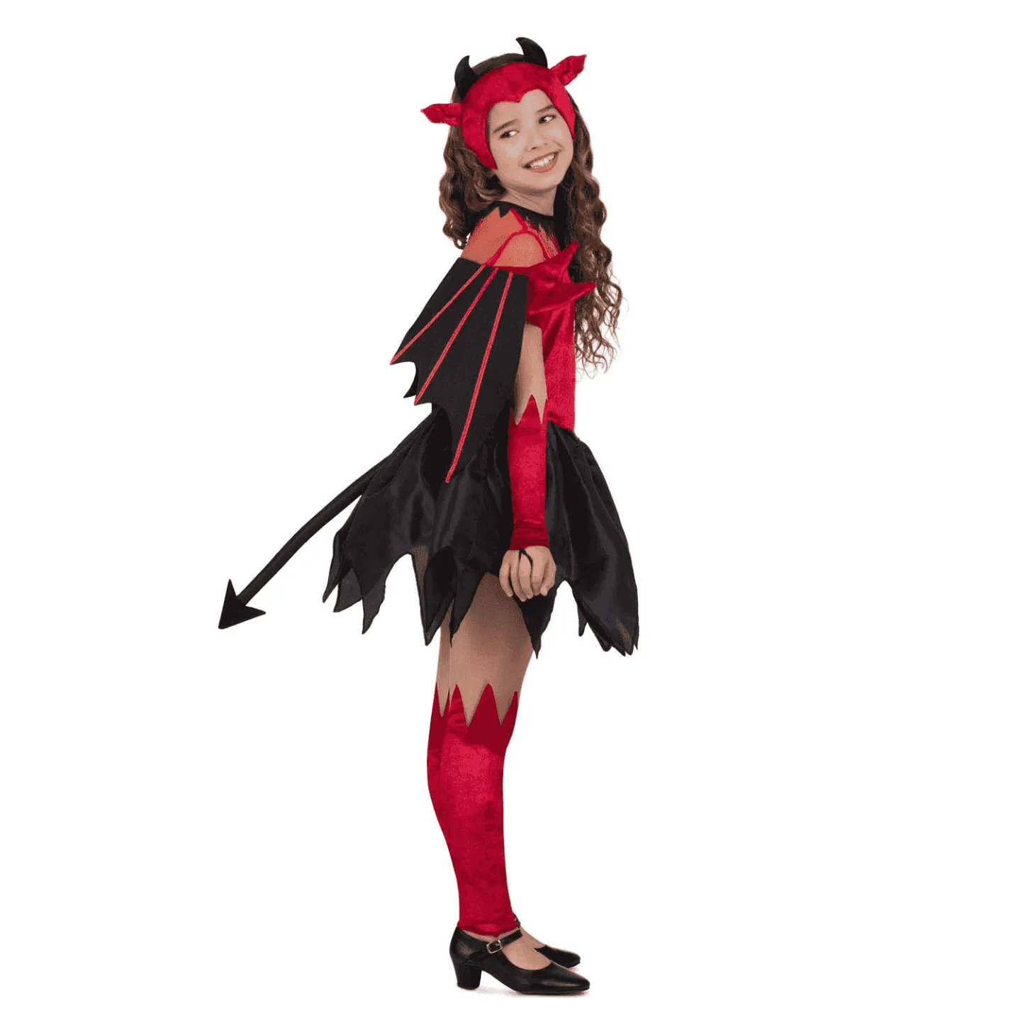 Disfraz de Diablesa 10-12 años infantil