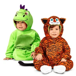 Disfraz de Dragon-tigre reversible 3-4 años infantil