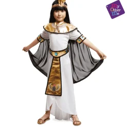 Disfraz de Egipcia oro 5-6 años infantil