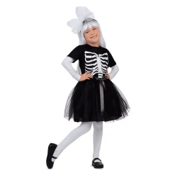 Disfraz de Esqueleto tutú 3-4 años infantil