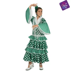 Disfraz de Flamenca giralda 5-6 años infantil
