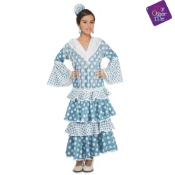 Disfraz de Flamenca guadalquivir 7-9 años infantil