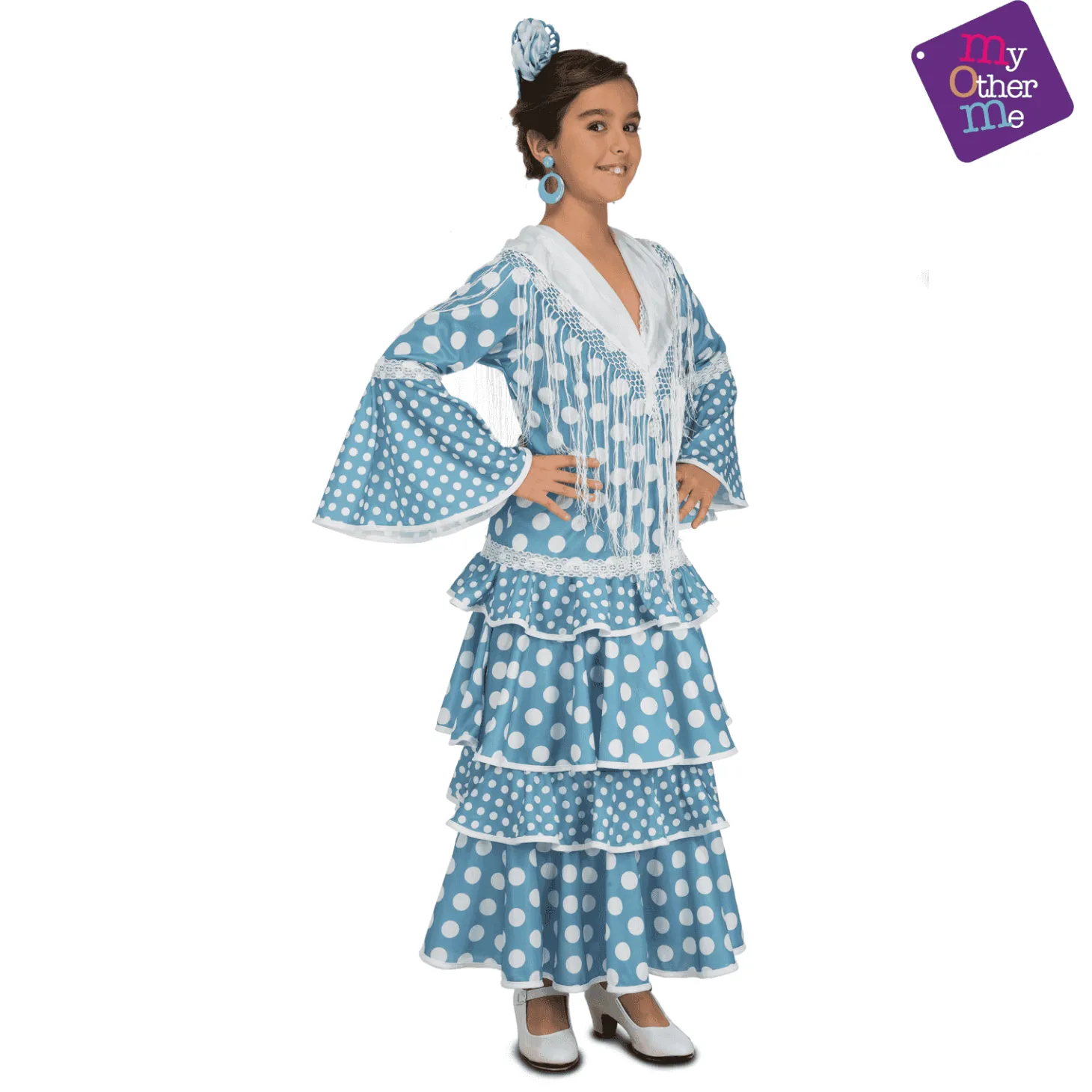 Disfraz de Flamenca huelva 3-4 años infantil