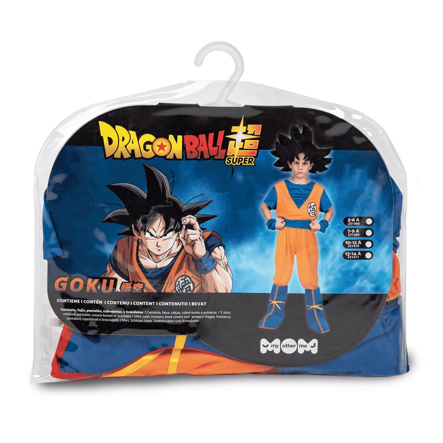 Disfraz de Goku 10-12 años infantil