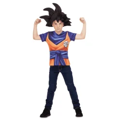 Disfraz de Goku t-shirt 6-8 años infantil