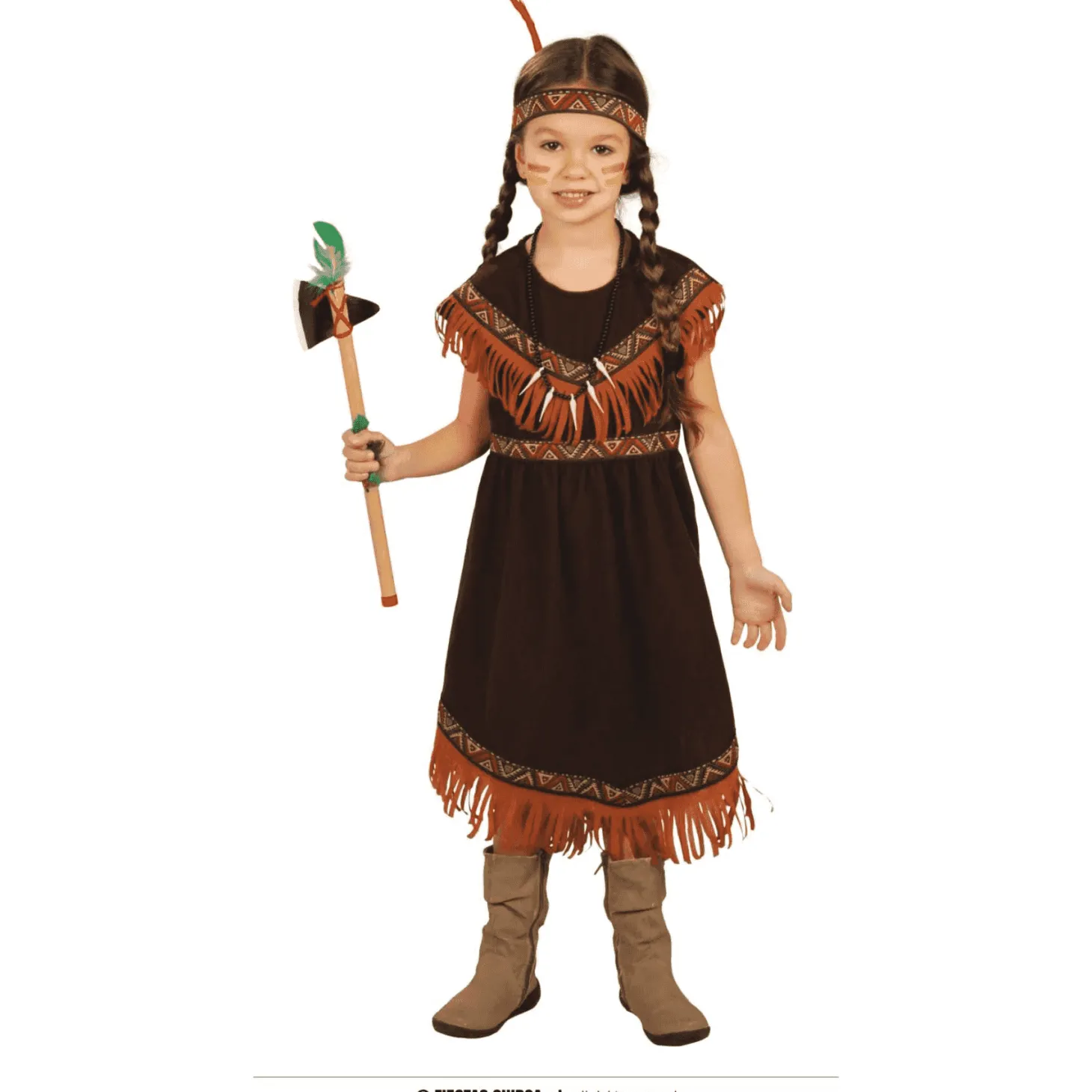 Disfraz De India 5-6 Años