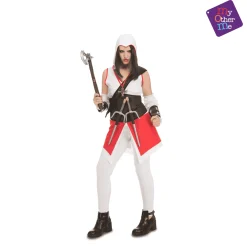 Disfraz de Justiciera blanca adulto talla XS