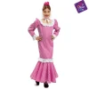 Disfraz de Madrileña rosa niña 5-6 años infantil