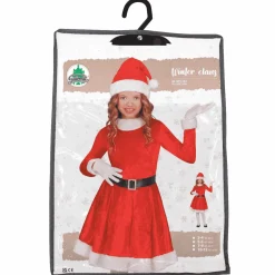 Disfraz de Mamá Noel (Talla 3-4 años)