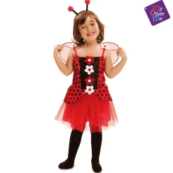 Disfraz de Mariquita 3-4 años infantil