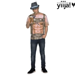 Disfraz de Muscular tyrolean adulto talla M