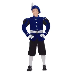 Disfraz de Paje azul 10-12 años infantil