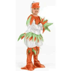 Disfraz De Pato Infantil Blanco 4-6