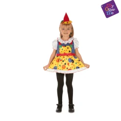 Disfraz de Payasita 3-4 años infantil