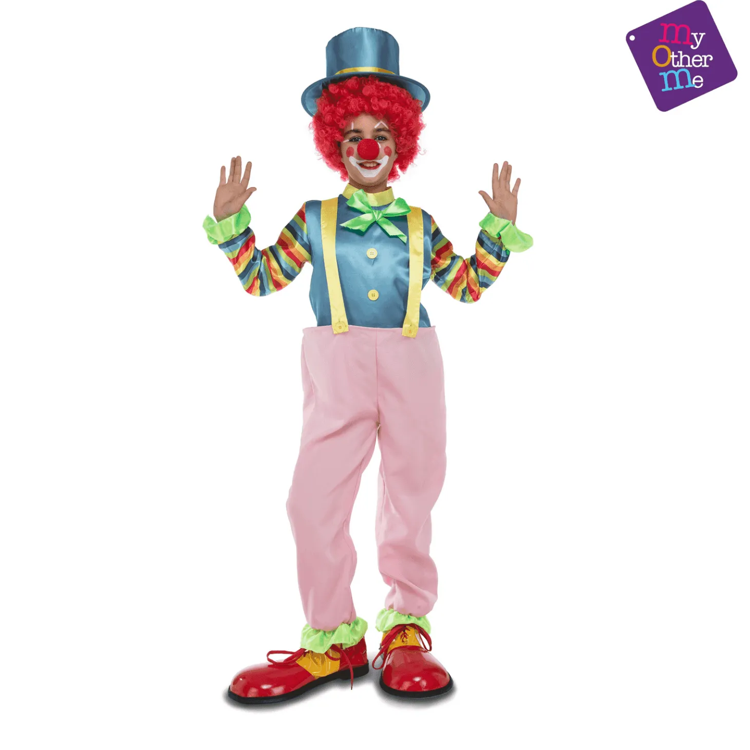 Disfraz de Payaso con aro 10-12 años niño infantil