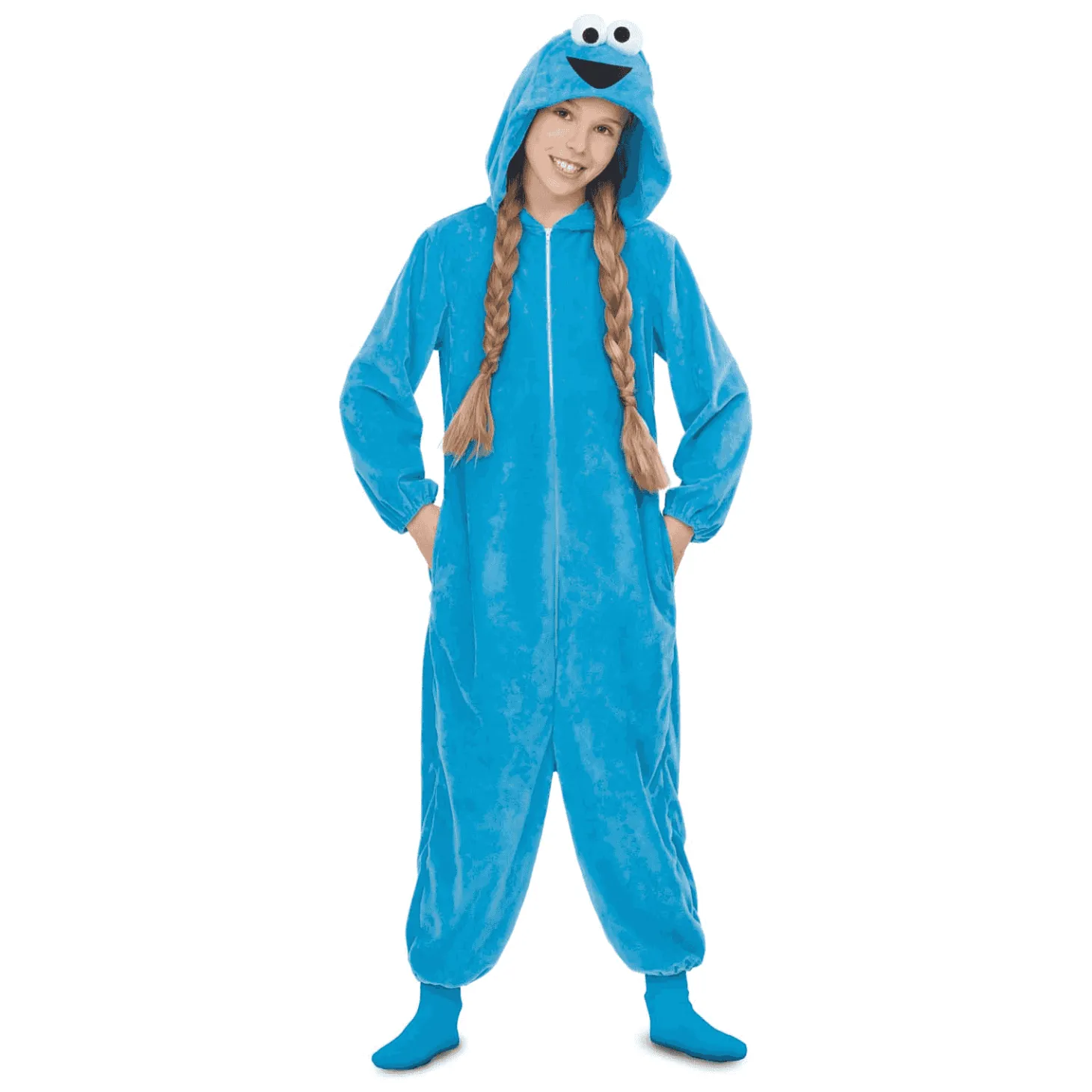 Disfraz de Pijama monstruo de las galletas 7-9 años infantil