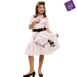 Disfraz de Pink lady 10-12 años infantil