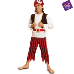 Disfraz de Pirata calavera 10-12 años infantil