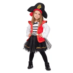 Disfraz de Pirata caribeña 3-4 años infantil