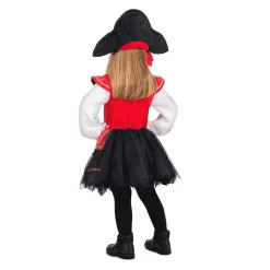 Disfraz de Pirata caribeña 3-4 años infantil