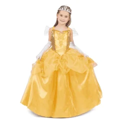 Disfraz de Princesa bella encantada 5-6 años infantil