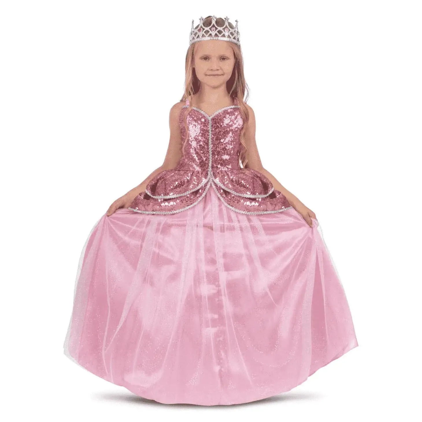 Disfraz de Princesa bruja rosa 5-6 años infantil