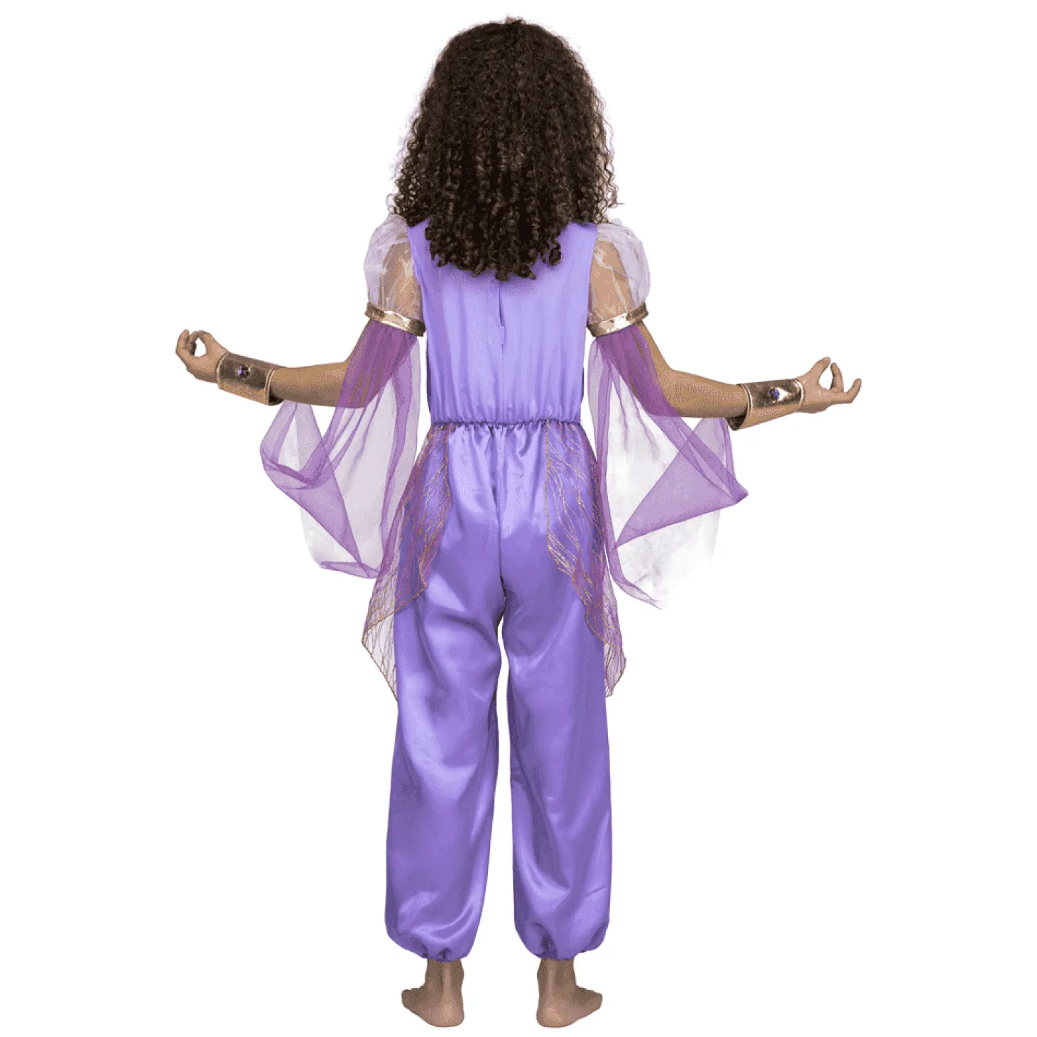 Disfraz de Princesa árabe morada 3-4 años infantil